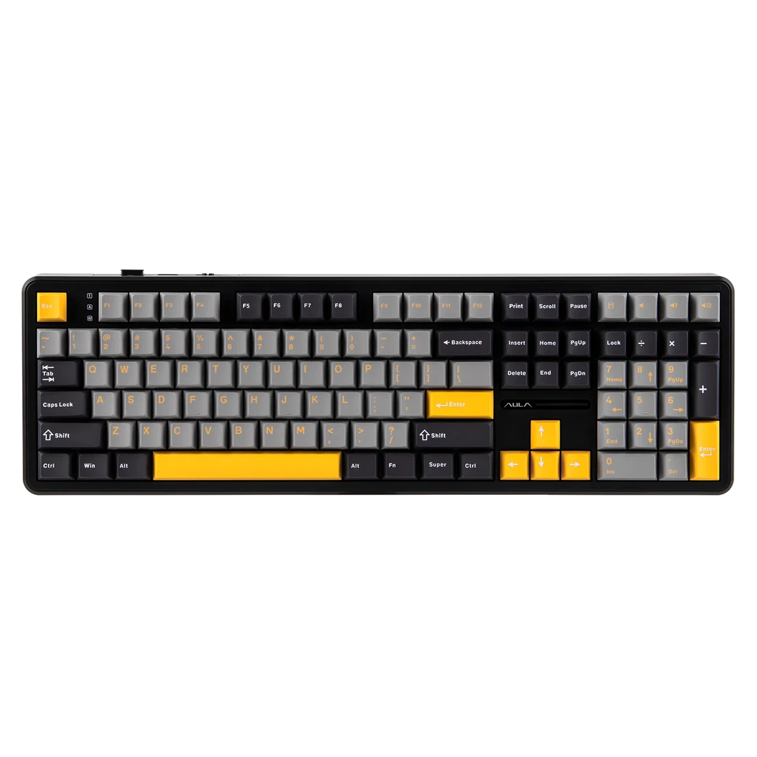 AULA_F108_Grey_Yellow.png AULA F108 - Image 1